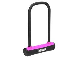 Zapięcie rowerowe ONGUARD NEON 8155PN U-LOCK MINI - 90mm 140mm - uchwyt + 2 Klucze różowe (NEW)