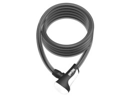 Zapięcie rowerowe ONGUARD NEON 8156WH Linka - 12mm 180cm - uchwyt + 2 x Klucze białe