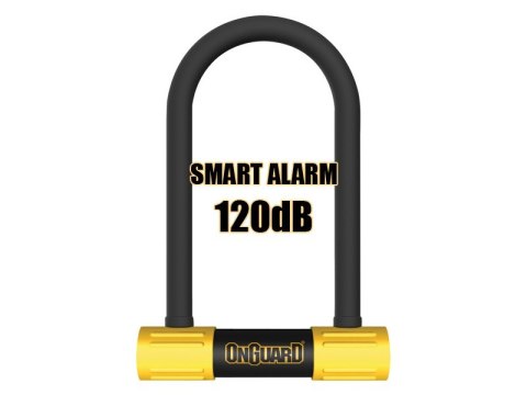 Zapięcie rowerowe ONGUARD Smart Alarm 8267 U-LOCK - 14mm 85mm 150mm - 5 x Klucze z kodem (NEW)
