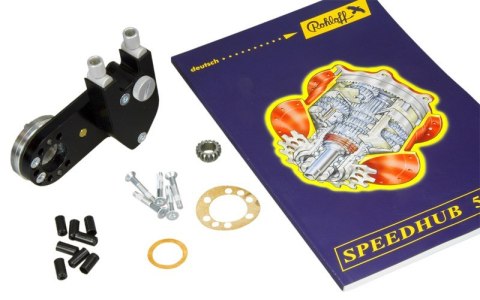 Zewnętrzny mechanizm przerzutkowy piasty ROHLOFF EXTERNAL GEAR MECH, Zestaw (EX transfer-box, Cable-box, Axleplate Torx screws, Zewnętrzny mechanizm przerzutkowy piasty ROHLOFF EXTERNAL GEAR MECH, Zestaw (EX transfer-box, Cable-box, Axleplate Torx screws,