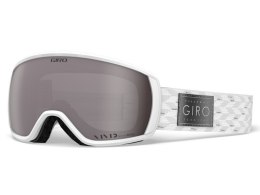 Gogle zimowe GIRO FACET WHITE SILVER SHIMMER (szyba VIVID ONYX 14% S3) (DWZ)