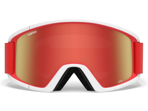 Gogle zimowe GIRO SEMI RED WHITE APEX (Szyba lustrzana kolorowa AMBER SCARLET 19-42% S2 + Szyba kolorowa YELLOW 84% S0) (DWZ) Gogle zimowe GIRO SEMI RED WHITE APEX (Szyba lustrzana kolorowa AMBER SCARLET 19-42% S2 + Szyba kolorowa YELLOW 84% S0) (DWZ)