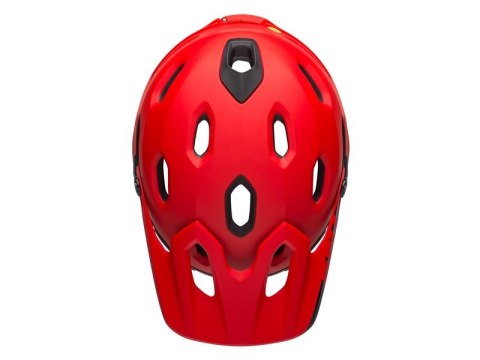 Kask full face BELL SUPER DH MIPS SPHERICAL matte gloss crimson black roz. S (52-56 cm) (NEW) Kask full face BELL SUPER DH MIPS SPHERICAL matte gloss crimson black roz. S (52-56 cm) (NEW)