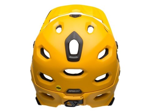 Kask full face BELL SUPER DH MIPS SPHERICAL matte gloss yellow black roz. S (52-56 cm) (NEW) Kask full face BELL SUPER DH MIPS SPHERICAL matte gloss yellow black roz. S (52-56 cm) (NEW)
