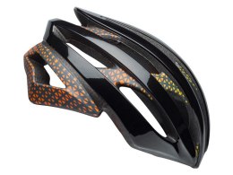 Kask szosowy BELL STRATUS INTEGRATED MIPS circuit matte gloss black yellow orange roz. M (55-59 cm) (DWZ) (WYPRZEDAŻ -50%)