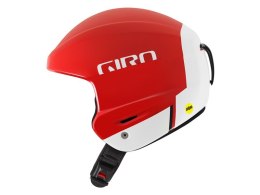 Kask zimowy GIRO STRIVE MIPS matte red + ochrona szczęki roz. M (55.5-57 cm) (DWZ)