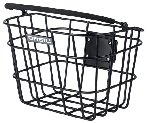 Kosz na kierownicę BASIL BREMEN ALU BASKET KF + KF adapter plate (70158) aluminiowy czarny (NEW) Kosz na kierownicę BASIL BREMEN ALU BASKET KF + KF adapter plate (70158) aluminiowy czarny (NEW)