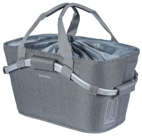 Kosz na tylny bagażnik BASIL CLASSIC CARRY ALL REAR BASKET MIK 22L MIK System (ready to go) grey melee (NEW) Kosz na tylny bagażnik BASIL CLASSIC CARRY ALL REAR BASKET MIK 22L MIK System (ready to go) grey melee (NEW)