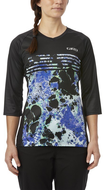 Koszulka damska GIRO ROUST 3/4 JERSEY krótki rękaw blue marble roz. S (NEW) Koszulka damska GIRO ROUST 3/4 JERSEY krótki rękaw blue marble roz. S (NEW)