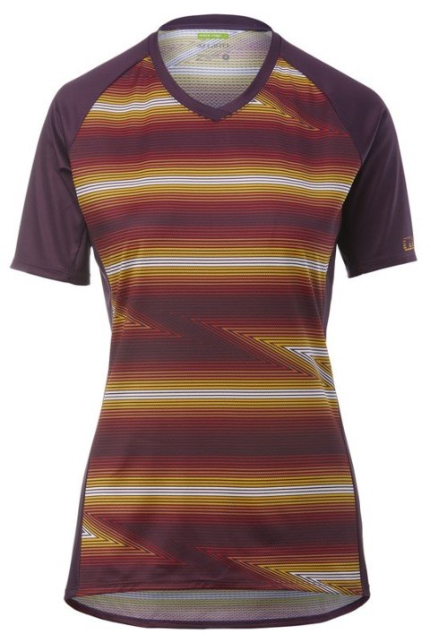 Koszulka damska GIRO ROUST JERSEY krótki rękaw dusty purple heatwaves roz. S (GIRO STUDIO 2) (DWZ) Koszulka damska GIRO ROUST JERSEY krótki rękaw dusty purple heatwaves roz. S (GIRO STUDIO 2) (DWZ)