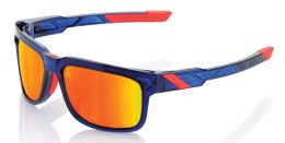 Okulary 100% TYPE-S Anthem - HiPER Red Multilayer Mirror Lens (Szkła Czerwone Lustrzane Wielowarstwowe, LT 21%) (WYPRZEDAŻ -45%)