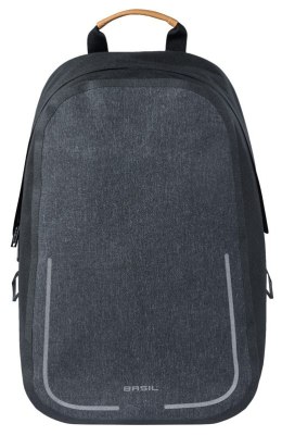 Plecak BASIL URBAN DRY BACKPACK 18L, mocowanie na haki Hook-On System, charcoal melee (NEW)