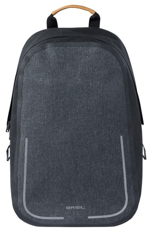 Plecak BASIL URBAN DRY BACKPACK 18L, mocowanie na haki Hook-On System, charcoal melee (NEW) Plecak BASIL URBAN DRY BACKPACK 18L, mocowanie na haki Hook-On System, charcoal melee (NEW)