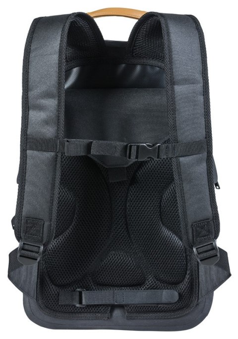 Plecak BASIL URBAN DRY BACKPACK 18L, mocowanie na haki Hook-On System, charcoal melee (NEW) Plecak BASIL URBAN DRY BACKPACK 18L, mocowanie na haki Hook-On System, charcoal melee (NEW)