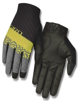 Rękawiczki męskie GIRO RIVET CS długi palec citron green roz. L (obwód dłoni 229-248 mm / dł. dłoni 189-199 mm) (WYPRZEDAŻ -50%)