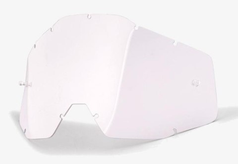 Szyba do gogli 100% ACCURI/STRATA JUNIOR (Szyba Przezroczysta Anti-Fog) (WYPRZEDAŻ -50%) Szyba do gogli 100% ACCURI/STRATA JUNIOR (Szyba Przezroczysta Anti-Fog) (WYPRZEDAŻ -50%)