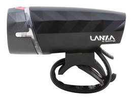 Zestaw lampki SPANNINGA LANZA 20 lumenów baterie przód, DOT 10 lumenów baterie tył (NEW)