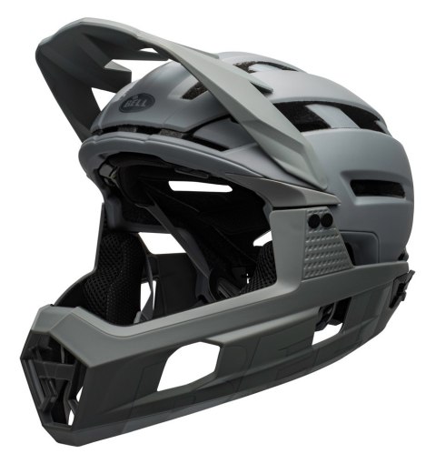Kask full face BELL SUPER AIR R MIPS SPHERICAL matte gloss grays roz. M (55-59 cm) (NEW) Kask full face BELL SUPER AIR R MIPS SPHERICAL matte gloss grays roz. M (55-59 cm) (NEW)