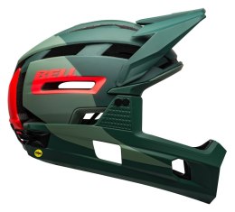 Kask full face BELL SUPER AIR R MIPS SPHERICAL matte gloss green infrared roz. M (55-59 cm) (NEW)