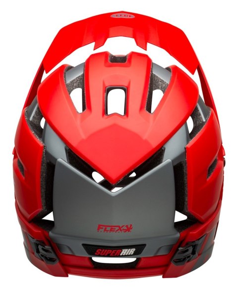 Kask full face BELL SUPER AIR R MIPS SPHERICAL matte gloss red gray roz. L (58-62 cm) (NEW) Kask full face BELL SUPER AIR R MIPS SPHERICAL matte gloss red gray roz. L (58-62 cm) (NEW)