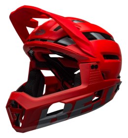 Kask full face BELL SUPER AIR R MIPS SPHERICAL matte gloss red gray roz. M (55-59 cm) (NEW)