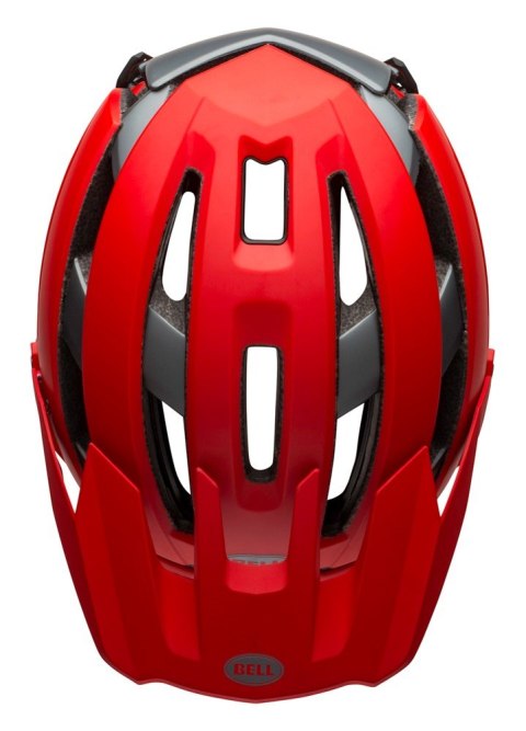 Kask full face BELL SUPER AIR R MIPS SPHERICAL matte gloss red gray roz. M (55-59 cm) (NEW) Kask full face BELL SUPER AIR R MIPS SPHERICAL matte gloss red gray roz. M (55-59 cm) (NEW)