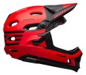 Kask full face BELL SUPER DH MIPS SPHERICAL fasthouse matte gloss red black roz. S (52-56 cm) (NEW).