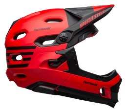 Kask full face BELL SUPER DH MIPS SPHERICAL fasthouse matte gloss red black roz. S (52-56 cm) (NEW).