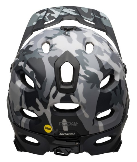 Kask full face BELL SUPER DH MIPS SPHERICAL matte gloss black camo roz. L (58-62 cm) (NEW) Kask full face BELL SUPER DH MIPS SPHERICAL matte gloss black camo roz. L (58-62 cm) (NEW)
