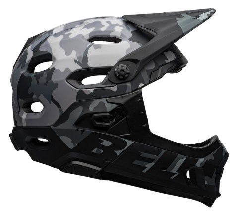 Kask full face BELL SUPER DH MIPS SPHERICAL matte gloss black camo roz. S (52-56 cm) (NEW) Kask full face BELL SUPER DH MIPS SPHERICAL matte gloss black camo roz. S (52-56 cm) (NEW)