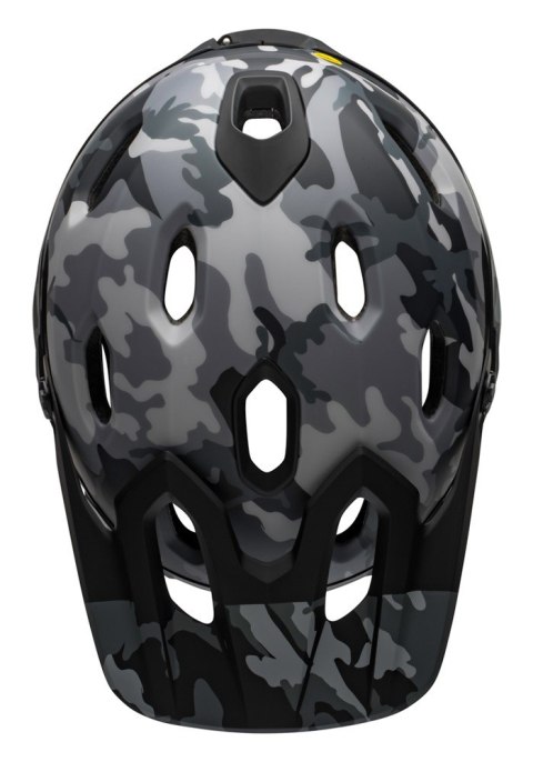 Kask full face BELL SUPER DH MIPS SPHERICAL matte gloss black camo roz. S (52-56 cm) (NEW) Kask full face BELL SUPER DH MIPS SPHERICAL matte gloss black camo roz. S (52-56 cm) (NEW)