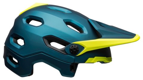 Kask full face BELL SUPER DH MIPS SPHERICAL matte gloss blue hi-viz roz. S (52-56 cm) (NEW). Kask full face BELL SUPER DH MIPS SPHERICAL matte gloss blue hi-viz roz. S (52-56 cm) (NEW).