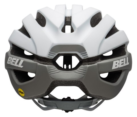 Kask szosowy BELL AVENUE INTEGRATED MIPS matte gloss white gray roz. Uniwersalny (54-61 cm) (NEW) Kask szosowy BELL AVENUE INTEGRATED MIPS matte gloss white gray roz. Uniwersalny (54-61 cm) (NEW)