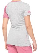 Koszulka damska 100% AIRMATIC Women's Jersey krótki rękaw grey mauve roz. S (NEW)
