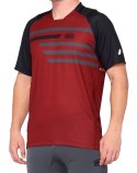 Koszulka męska 100% CELIUM Jersey krótki rękaw brick black roz. XL (WYPRZEDAŻ -50%)