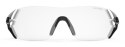 Okulary TIFOSI SLICE FOTOTEC black white (1szkło Light Night FOTOCHROM 75,9%-27,7% transmisja światła) (NEW.)(DWZ.)