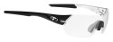 Okulary TIFOSI SLICE FOTOTEC black white (1szkło Light Night FOTOCHROM 75,9%-27,7% transmisja światła) (NEW.)(DWZ.)