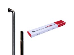 Szprychy CNSPOKE STD14 2.0-2.0-2.0 stal nierdzewna 214mm czarne + nyple 144szt.