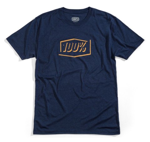 T-shirt 100% PHANTOM krótki rękaw Tech T-shirt Navy Heather roz. XL (WYPRZEDAŻ -50%)