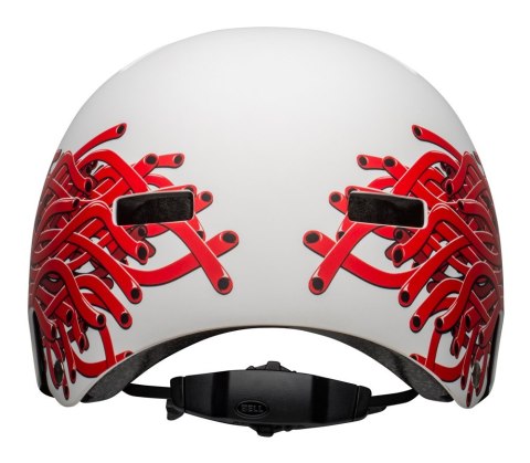 Kask bmx BELL LOCAL matte white eyes roz. S (51-55 cm) Kask bmx BELL LOCAL matte white eyes roz. S (51-55 cm)