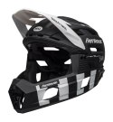 Kask full face BELL SUPER AIR R MIPS SPHERICAL matte black white fasthouse roz. S (52-56 cm) (NEW).