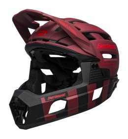 Kask full face BELL SUPER AIR R MIPS SPHERICAL matte red black fasthouse roz. S (52-56 cm) (NEW)
