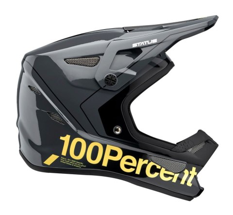 Kask full face juniorski 100% STATUS DH/BMX Helmet Carby Charcoal roz. S (47-48 cm) (WYPRZEDAŻ -50%) Kask full face juniorski 100% STATUS DH/BMX Helmet Carby Charcoal roz. S (47-48 cm) (WYPRZEDAŻ -50%)