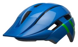 Kask juniorski BELL SIDETRACK II INTEGRATED MIPS strike gloss blue green roz. Uniwersalny (50-57 cm) (NEW)