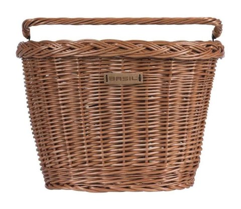 Kosz na kierownicę BASIL BREMEN WICKER KF wiklinowy brązowy natural (NEW) Kosz na kierownicę BASIL BREMEN WICKER KF wiklinowy brązowy natural (NEW)