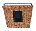 Kosz na kierownicę BASIL BREMEN WICKER KF wiklinowy brązowy natural (NEW)