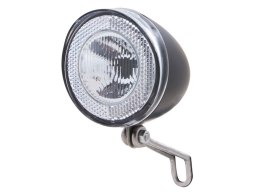Lampka przednia SPANNINGA SWINGO XB 20 luxów + 4 baterie AAA, czarna (NEW)
