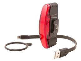 Lampka tylna SPANNINGA ARCO 30 lumenów usb czarna (NEW)
