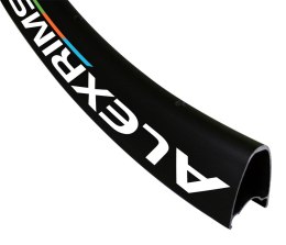 Obręcz szosa ALEXRIMS RSD30, H. tarczowy, Stożek 30, 622x19, 32 otwory, Czarna, Waga 400g (NEW)