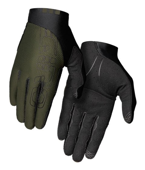 Rękawiczki męskie GIRO TRIXTER długi palec olive roz. XS (obwód dłoni do 178 mm / dł. dłoni do 174 mm) (NEW) Rękawiczki męskie GIRO TRIXTER długi palec olive roz. XS (obwód dłoni do 178 mm / dł. dłoni do 174 mm) (NEW)